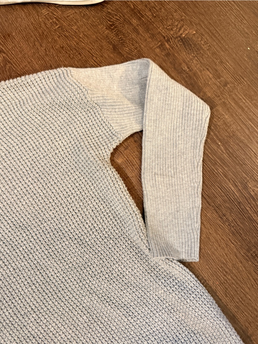 Michael Kors Light Gray Ribbed Turtleneck Sweater Size L - Picture 5 of 11